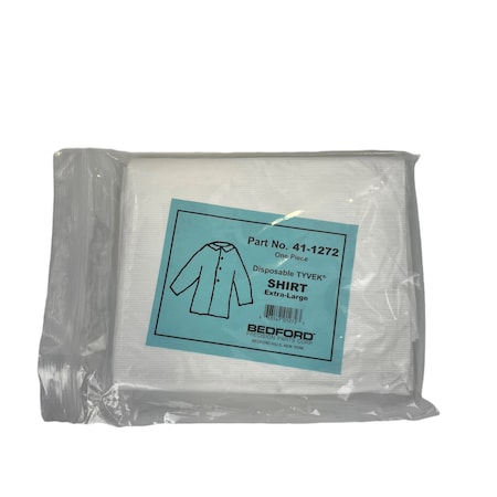 Bedford Precision Parts Bedford Precision Disposable Tyvek Shirt for Painting and Coating- X-Large 41-1272